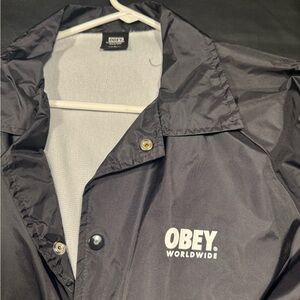Obey Black and White Jacket